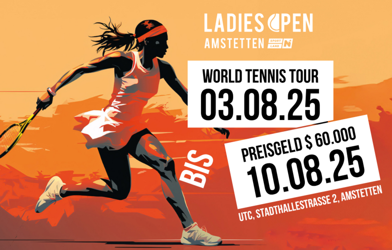 Kooperation UTC Amstetten im Rahmen der Ladies Open Amstetten 2025